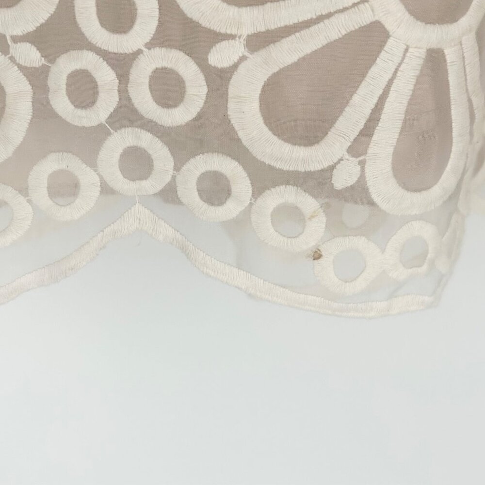Ann Sui BHLDN Cleo Floral Lace Mini Dress - Picture 8 of 10